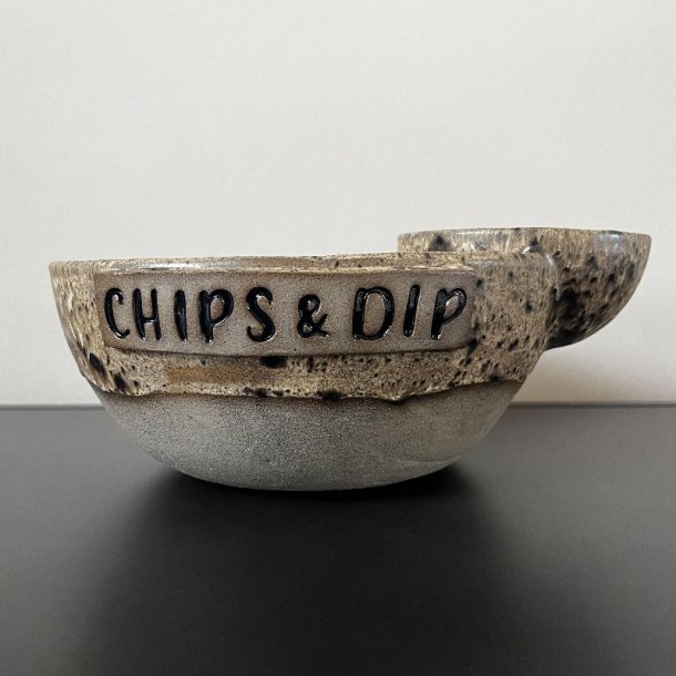 Chips og dip sk�len (Retro) 