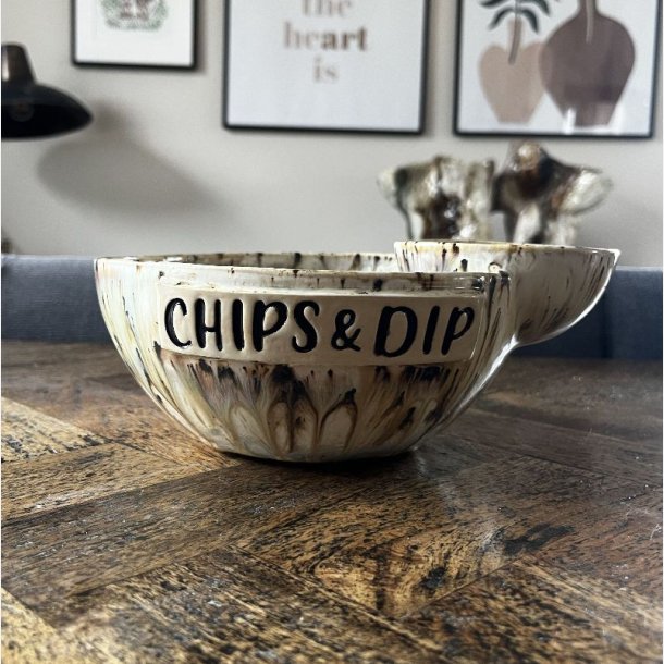 Chips og dip sk�len 