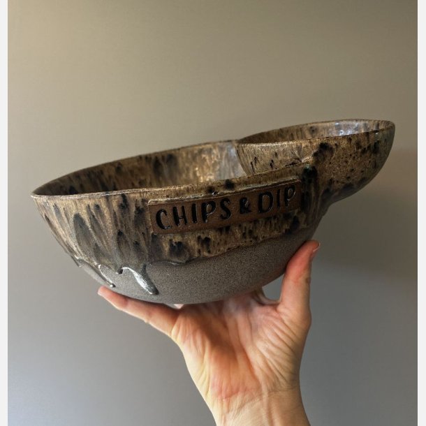 Chips og dip sk�len (Retro) 
