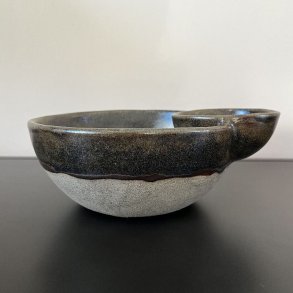 Chips og dip sk�len (Gr�n/brun)