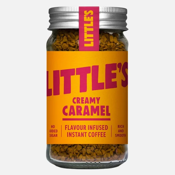 Instant Kaffe med cremet karamelsmag 50g Littles