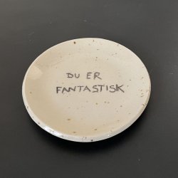 Fad med teksten  "Du er fantastisk"