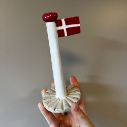 Keramik flag med teksten "CARPE DIEM VENINDE"