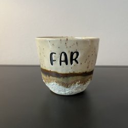 Krus med teksten "Far"