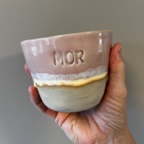 Krus med teksten 