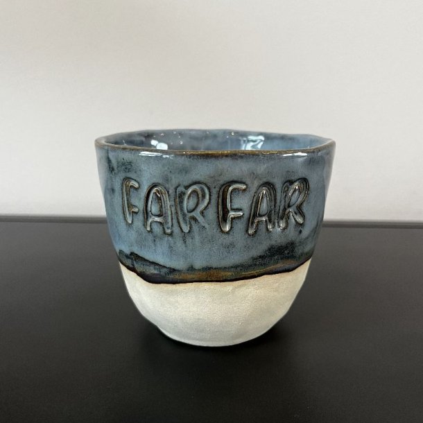 Krus med teksten "Farfar"