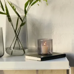 Timber Votives, 20 stk, Burnt Olive