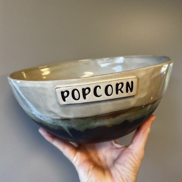 Popcorn sk�len (Creme Norlys)
