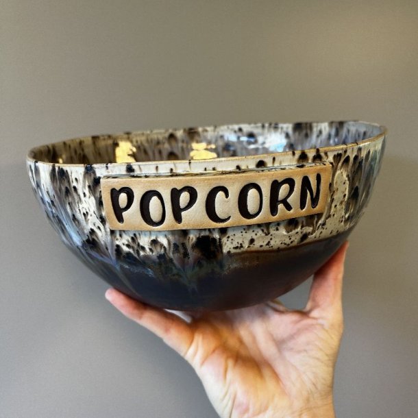 Popcorn sk�len (Brunlig 