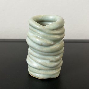 Lille vase til for�rsblomster (Mint gr�n)