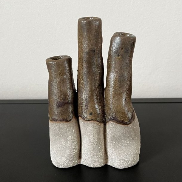 3 i 1 vase til for�rsblomster (Brune)