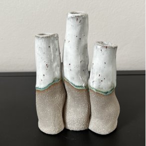 3 i 1 vase til for�rsblomster (Hvide)