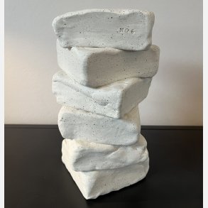 Unika vase No. 6, creme