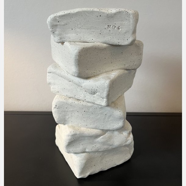 Unika vase No. 6, creme