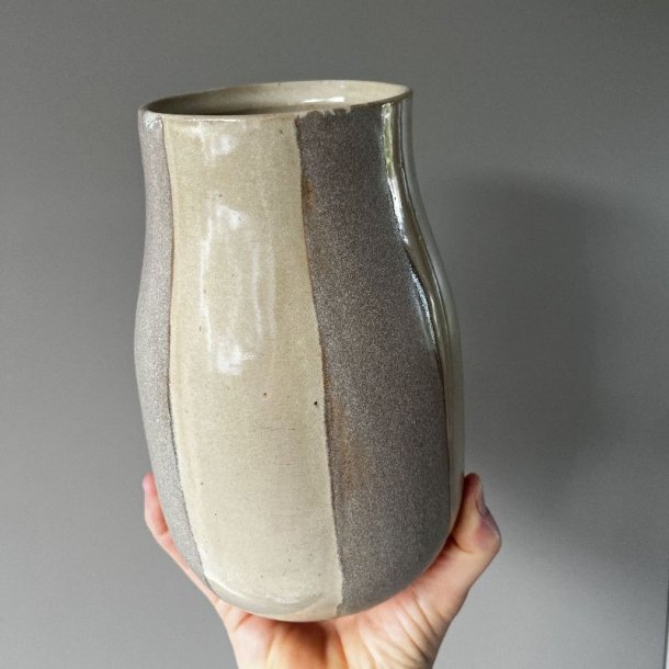 Vase (Creme/gr�)