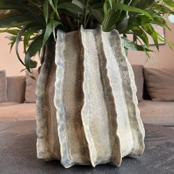 Rustik vingevase i keramik